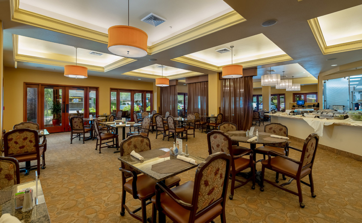 Dining at Paradise Village